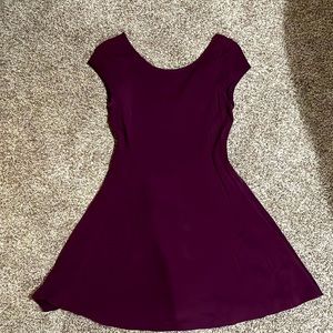 Women’s, express dress, size xs, wine colored